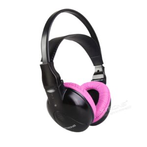 2 x IR Wireless XTRONS Cordless Dual Channels Infrared Stereo Headphones for Children