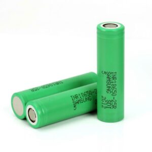 2 x Samsung 18650 Battery INR 25R 2500mAh 20A 35A Li Ion Battery