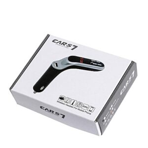 CARS7 Bluetooth Car Charger with Digital Display for Mobile Phone