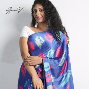 Autum leaf elegance Sari By Anavi
