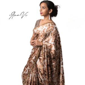 PARTY WITH COPPER Sari By Anavi