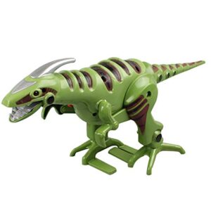Battery Operated Model Dinosaur With Sound Green DinosAur