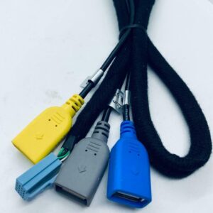XTRONS Car Stereo 8 Pin RCA Replacement Cable For 3G USB,DVD USB,DVR USB