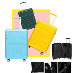 MyTravel 4 Wheel Hard Case Luggage Set Suitcase Travel Cabin Trolley Case