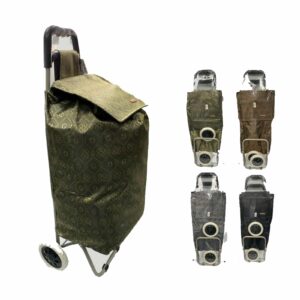 Shopper Lightweight 2 wheel Large Shopping Trolley Shopping Cart Grocery Bags GG