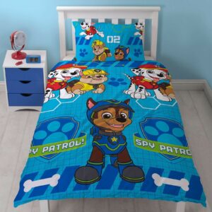 Paw Patrol 'Spy' Single Reversible Duvet Cover Set
