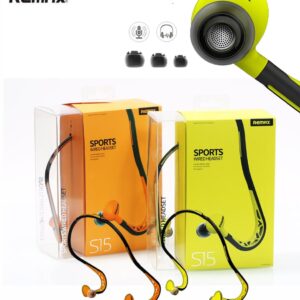 REMAX S15 In-Ear Sports Sweat-proof Neckband Earphones
