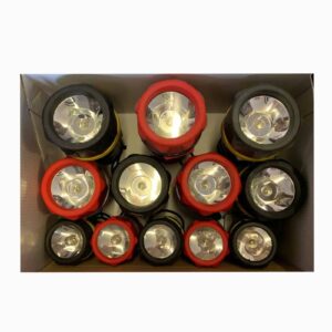 Mercury Krypton Rubber Torches-12 Pack Contents:5X LTRB09,4XLTRB10,3X LTRB11