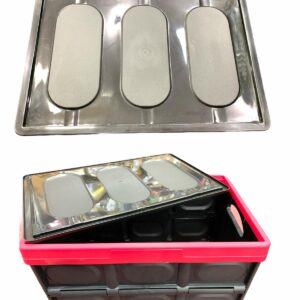 Folding storage boxes PP Plastic Boxes - 40CmX25CmX20Cm