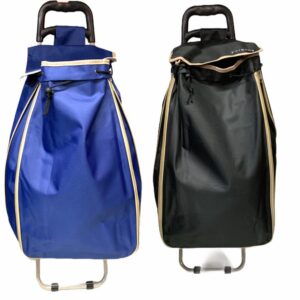 Lightweight Two wheel Small Shopping Trolley Grocery Bags 55Cm X 40Cm X 35Cm