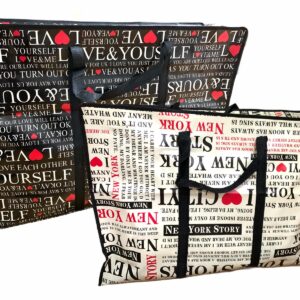 Large Laundry Shopping Bags Reusable Bags Strong Laundry Bags - Easy to Storage
