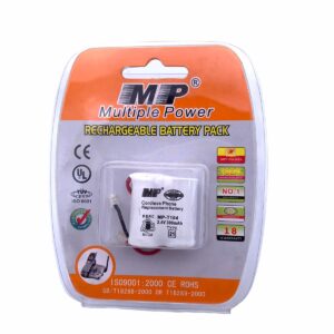 MULTIPLE POWER rechargeable 2.4v 300mAh battery Pack | MP-T104