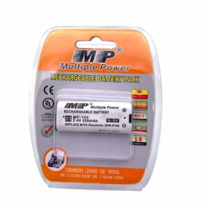 MULTIPLE POWER rechargeable 2.4v 850mAh battery Pack | MP-105
