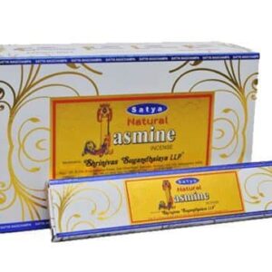 Satya NATURAL SANDAL ( Jasmine) Satya Natural Incense Sticks15g BOX of 12 Packets