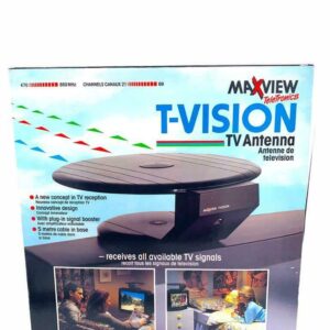 Maxview Teletronics T-Vision TV Antenna | With Signal Booster | Antenna de Television