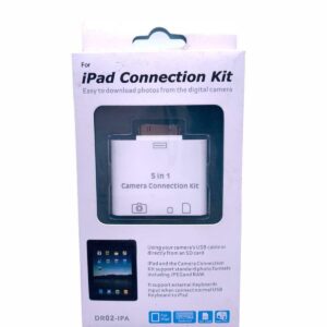 5 In 1 Camera Connection Kit | Memory Card Reader | Input USB Keyboard To IPad