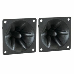 Piezo Horn Tweeter 85x85x70mm | Black | Two In One | Power Max. 150W