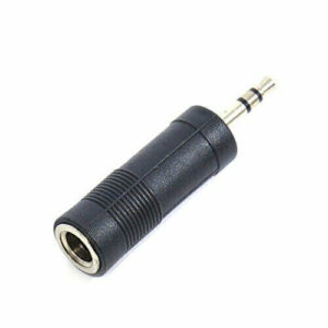 MERCURY High Quality 3.5mm stereo Plug to 6.3mm Jack Stereo Socket | WX1118A