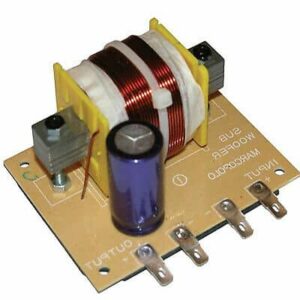 1X Subwoofer filter 12dB | 120Hz | 4 Ohms | 600W