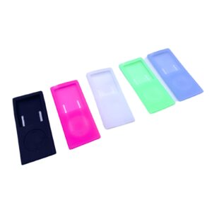 3pcs ipod nano silicone case | Black, Pink, Sky Blue, Grey, Light Green