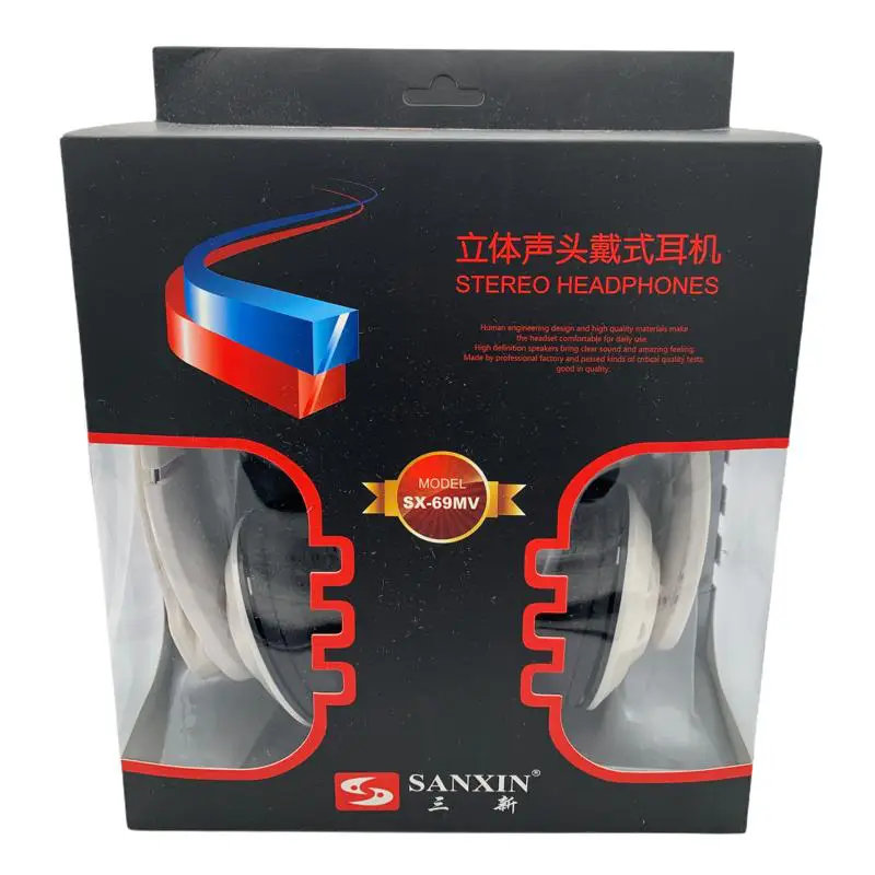 SANXIN Stereo Headphone | SX-69MV | Wired Headphone