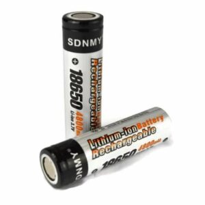2 x SDNMY 4800 MAH / 18650 3.7V LITHIUM-ION RECHARGEABLE BATTERY