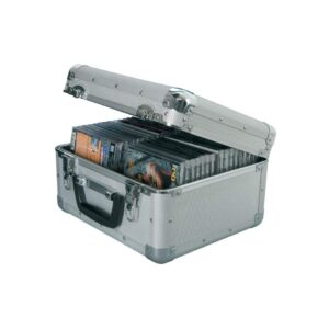 Citronic Aluminium CD flight case | CDA:40| Holds 40 Cds