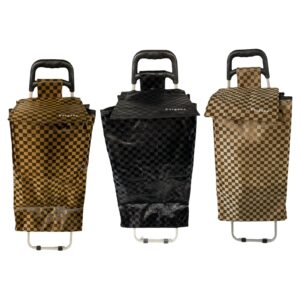 Shopper Lightweight 2 wheel Large Shopping Trolley |Shopping Cart | Grocery Bags |D3
