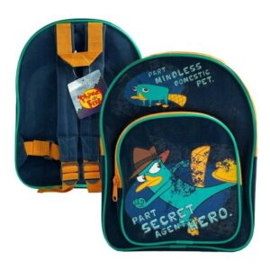 Disney Phineas & Ferb Secret Agent Backpack | School Bag| Holiday Luggage