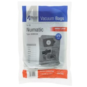 qualtex vac48 | Vacuum Dust Bags | Paper Bags| Pack Of 5