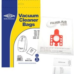 Electruepart Dust Bags | For Miele S222 Series Vacuum Cleaners  |Pack Of 5