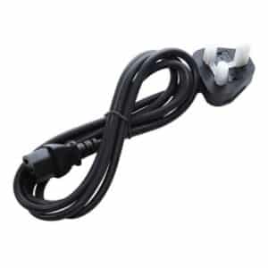 Power Cord Kettle Leads 1.8M Metre UK Mains Power Plug to IEC C13 Cable for PC Monitor