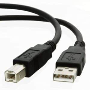 Septal USB Printer Cable USB 2.0 A to B Printer Cable Black 1.8 m 6 ft High Quality Cable