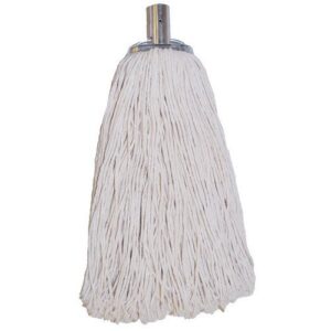Heavy Duty Industrial Commercial Pure Cotton Yarn Galvanised Metal Socket  Mop Head