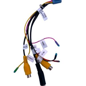 XTRONS Car Stereo 8 Pin RCA Replacement Cable KJD 7005 Cam/MIC